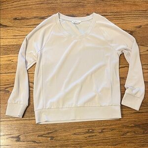 Athleta Beige Long Sleeve Top